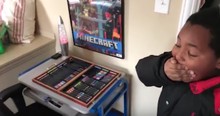 Formerly Homeless 8-Year-Old Has A Tearful Reaction To Getting His Own Room