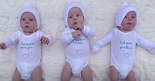 Mom Rejoices After Her Identical Triplets Are Born After A Doctor Said It Would Never Happen