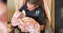 Indiana Police Officer Adopts Baby After Mother Leaves The Infant In A Box