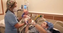 Crash Happens On The Way To The Hospital But Injured Doctor Still Shows Up To Deliver Baby