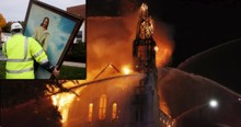 Jesus Painting Survives Flames That Ravaged 150-Year-Old Historic Church