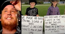 2 Young Fans Work So Hard To Get To Concert And Then Luke Combs Stops The Show