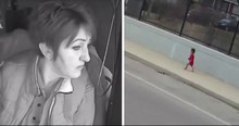 Bus Driver Rescues Baby Boy Wandering Busy Street Alone