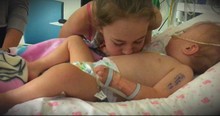 Big Sister Blows Kisses On Brain-Dead Baby And Gets A Miracle