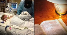 Mother Of A Dying Boy Finds Peace In An Open Bible Left In Her Hotel Room