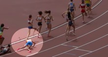 Olympic Runner Falls With Only 1 Lap Left But Refuses To Quit And Wins The Race