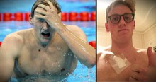 Fan Spots Olympic Swimmer's Unusual Mole And Sends An Email That May Have Saved His Life