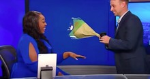 News Anchor Gets The Surprise Of A Lifetime With Adorable On-Air Proposal