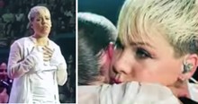 Pink Stops Concert To Comfort Fan Who Lost Mom