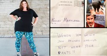 Plus-Sized Mom Receives A Hateful Letter After Wearing Leggings