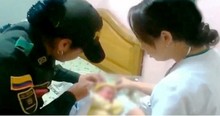 Police Officer Knew Just What To Do For Abandoned Newborn On Brink Of Death