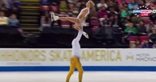 Perfect Ice Skating Routine Leaves The Judges And Audience In Awe