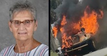Bus Driver Spotted Smoke Then Rushed To Get 40 Kids To Safety After School Bus Caught Fire