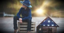 A Boy's Touching Salute To His Fallen Father Is Absolutely Beautiful