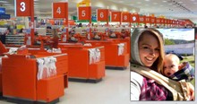 Mom In Line At Target With 2 Fussy Kids Goes Over Budget, Then Stranger Steps In