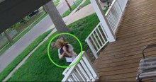 Security Cameras Catch Failed Abduction From Home's Front Porch
