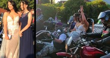 Teenage Girl with Aspergers Felt 'Worthless' Then Hundreds of Bikers Came to Take Her to Prom