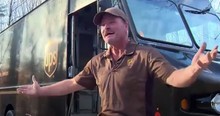 UPS Delivery Man Pays a Special Halloween Visit for a Boy with Autism, His Biggest Fan