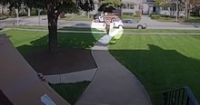 Heroic UPS Driver Spots Child In Danger And Races Across Busy Street To Save Him