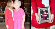 Bride Stuns by Wearing Grandma's 1970 Courthouse Wedding Dress at Her Own Wedding Rehearsal