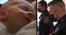 Woman Gives Birth In Bathroom And Then God Sends 2 Police Officers To Save Baby