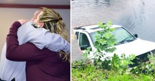 God Sends Angel To Save Woman Trapped With No Escape In Sinking Car