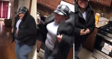 Man Surprises His Grandma With A New Stove And She Has The Best Reaction