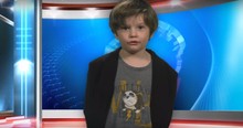 Kindergartner Gives An Adorable Weather Report For His Class Project