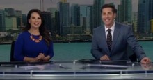 Bird Flew On Set And Landed On The News Anchor's Head On Live TV
