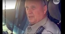 Trooper Gets Emotional On His Last Day Of Work After Serving For 37 Years
