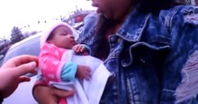 Police Officers Helped Save A Two-Month-Old Baby Girl From Choking