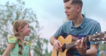 Duet Of Claire Ryann and Dad Sing 'A Whole New World' At Disney World