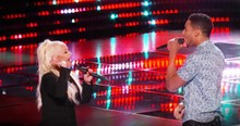 Contestant's Audition Turned Into A Surprise Duet With Christina Aguilera