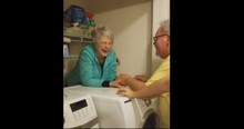 Grandma Got Stuck Behind Dryer and It Was Hilarious