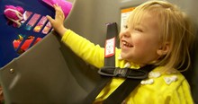 Grocery Store Gets Special Cart For Little Girl With Cerebral Palsy