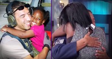 Man Reunited with Girl He Rescued During Hurricane Katrina When She Was 3 Years Old