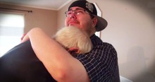 Son Surprises His Dad With New Home And They Both Cry