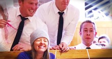 Valentine's Day Surprise - Singing to Girls Prank