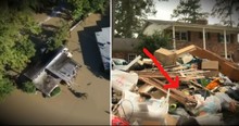 The Only 2 Things In Their Home To Survive The Flood Are What REALLY Matters!