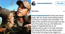 Body Of Country Star Is Found In The Shape Of A Cross