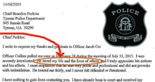 This Officer Just Received A Thank You Letter...From The Man He ARRESTED!