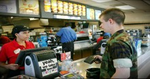 Woman Puts Down Navy Sailor But Others Stand Up For Him