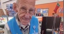 Stranger Raises $50k for 82-Year-Old Working at Walmart and the Veteran's Reaction Is Priceless