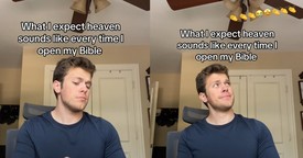 What I Expect Heaven Sounds Like Every Time I Open My Bible
