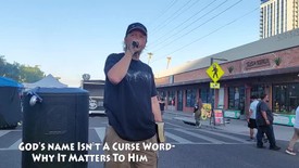 God's Name Isn't A Curse Word- Why It Matters To Him