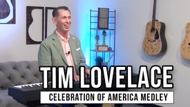 Tim Lovelace Honors Faith & Freedom with Powerful Studio Performance of New 'Celebration of America Medley'