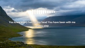 Your love 'O' Lord is extravagant (alternate version)