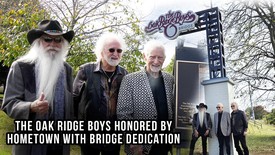 The Oak Ridge Boys honored by Hendersonville,TN with Bridge Dedication Ceremony