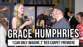 Grace Humphries Talks Faith, Vulnerability, and Her First Red Carpet at I Can Only Imagine 2