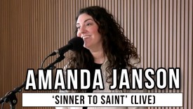 Amanda Janson Delivers Raw Live Performance of 'Sinner to Saint'